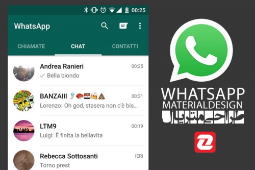 Material Design - Whatsapp