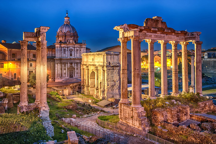نگاهی به معماری باشکوه روم باستان