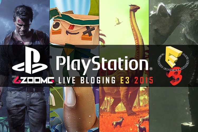پوشش زنده زومجی از کنفرانس سونی در E3 2015