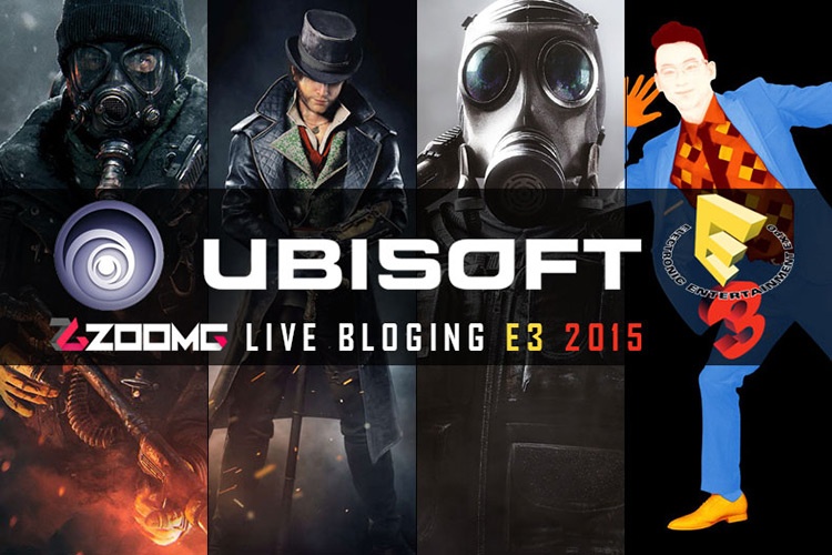 پوشش زنده زومجی از کنفرانس یوبی‌سافت در E3 2015