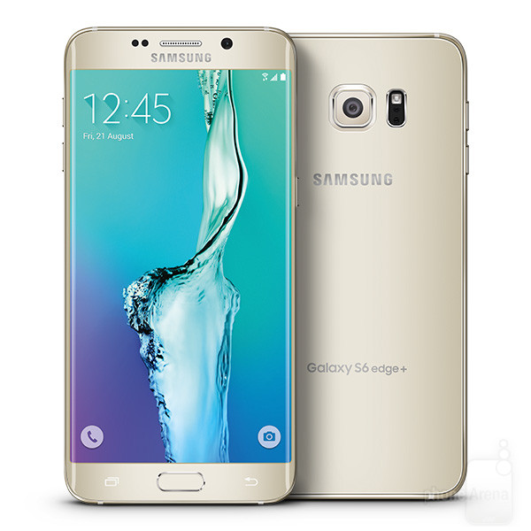 Samsung Galaxy S6 edge in gold