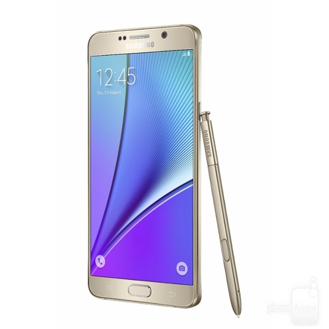 Gold Samsung Galaxy Note5 1