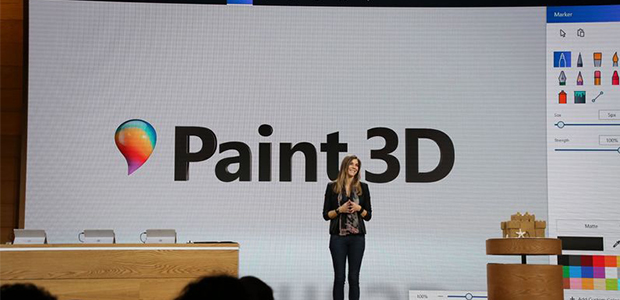 نسخه جدید اپلیکیشن Paint مایکرسافت رونمایی شد: با Paint 3D آشنا شوید