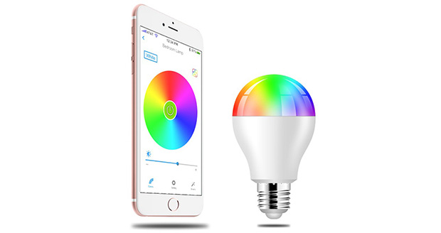 با این لامپ هوشمند ارزان قیمت اتاق خود را به رنگ دلخواهتان درآورید