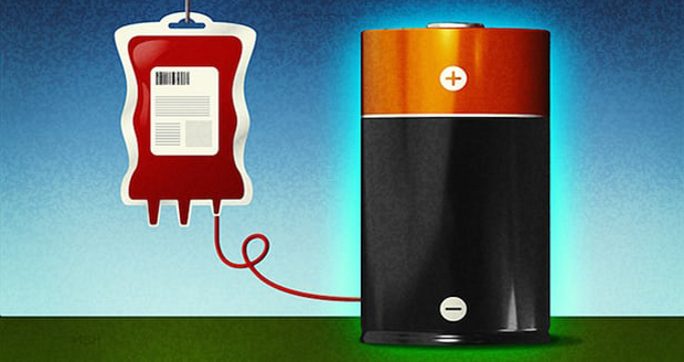 ساخت باتری قابل شارژ از مولکول های خون