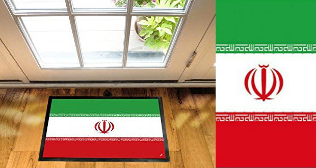 فروش پرچم ایران به عنوان پادری در سایت آمازون!