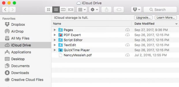 دسترسی و مدیریت فایل های iCloud